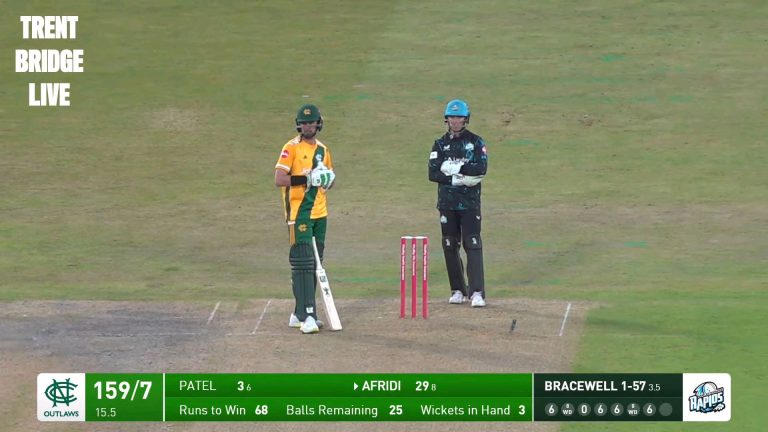 VIDEO:66666.. शाहीन अफरीदी में आई डीविलियर्स की आत्मा, टी 20 ब्लास्ट में काँपे गेंदबाज, 1 ओवर में कूटे 26 रन