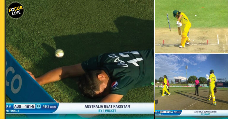 रोमांच की हद पार, अंतिम ओवर में हारा पाकिस्तान, भारत-ऑस्ट्रेलिया खेलेंगे U19 वर्ल्डकप फाइनल